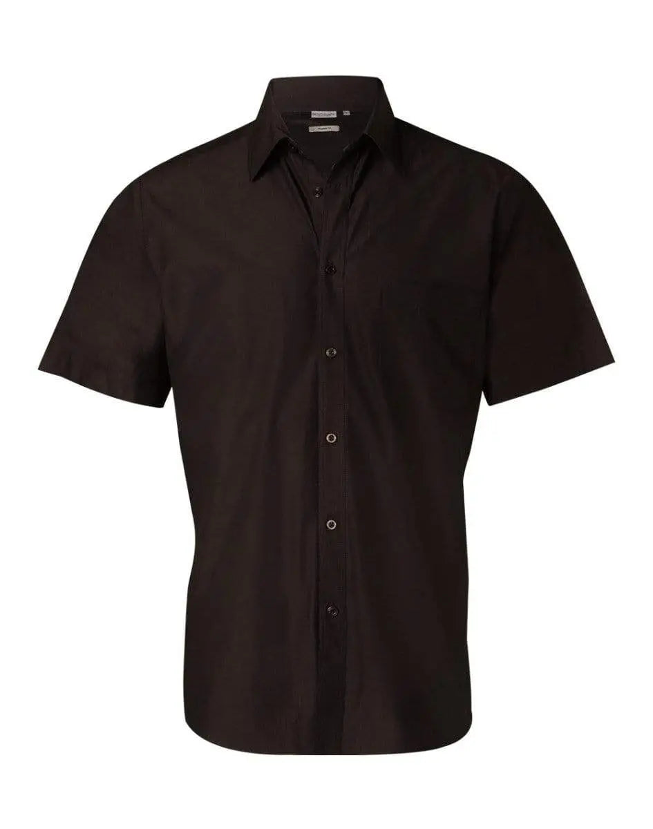 Benchmark Corporate Wear Charcoal / 38 BENCHMARK Men's Nano ™ Tech Short Sleeve Shirt M7001